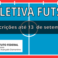 Inscrições para os times de Futsal