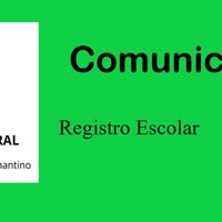 Comunicado registro