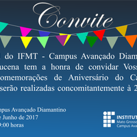 Aniversário do Campus Avançado Diamantino