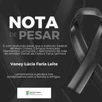 NOTA DE PESAR 