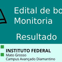 Resultado da Bolsa Monitoria