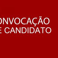 Convocação de Candidato