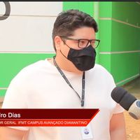 Entrevista professor Leandro Dias - Diretor do Campus Diamantino