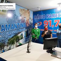 Presença na Rádio Parecis de Diamantino 91.7